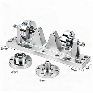 Services d'usinage CNC en métal sur mesure Fabrication de pièces en aluminium/acier/cuivre/titane/laiton Dessin 3D du client - Product Image 2
