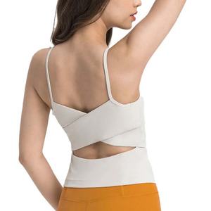 Chaleco Deportivo de Secado Rápido con Logotipo Personalizado del Fabricante, Ropa Deportiva, Ropa Atlética, Camiseta Deportiva de Yoga para Mujer - Product Image 4