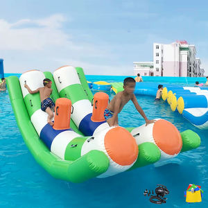 Juego de agua inflable de doble columpio, parque acuático interior, juguetes para <span class=keywords><strong>piscina</strong></span>, material de PVC, 12 meses de garantía de fábrica - Product Image 1