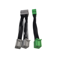 Faisceau de câblage du module de commande de carrosserie (BCM) pour véhicule hybride, 28 broches, vert-gris, avec connecteur fil-à-appareil 1600140012 1600140013