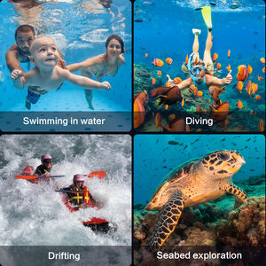 Custodia Impermeabile Subacquea Invisibile 30M per Fotocamera Insta360 One X3, per Nuoto, Surf ed Esplorazione del Fondale Marino - Product Image 5