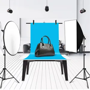 Photo Studio Kit Photo Soft Box Hot Sell Studio Continuous Kits 2x3M Backdrop Stand Kit Photo Studio Light Bulb