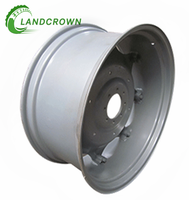 Velg Baja Traktor Pertanian W13x26 W15x28 W10x32 W15x34 W12x38 untuk Ban 14.9-26 16.9-28 11.2-32 18.4-34 13.6-38 OEM