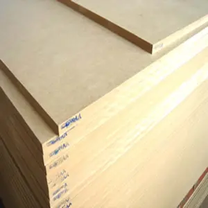 First-class 18mm Raw Plain Mdf Board For Furniture Decoration