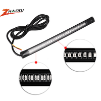 Direct usine ZHAODI 028005 Bande LED 48 SMD pour moto, feu stop, clignotant, plaque d'immatriculation, feu arrière, remplacement gauche/droite