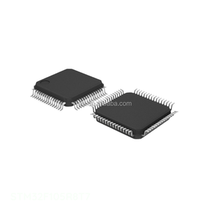 Composants électroniques de circuit intégré STM32F105R8T7 64 LQFP, distributeur agréé, CI MCU 32 bits, 64 Ko FLASH, 64LQFP - Product Image 1