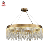 2022 soggiorno moderno lampade Decorative di lusso lampada a sospensione a sospensione in cristallo a Led