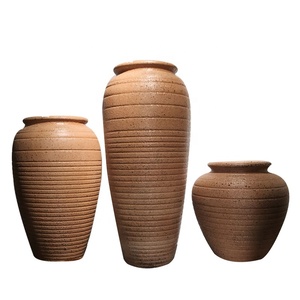 Maceta Grande Nórdica para Interiores y Exteriores, Diseño Elíptico de Alta Calidad, Material de Fibra de Vidrio, Decoración de Jardín - Product Image 2