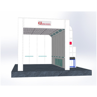 Fabricant direct de cabines de peinture pour camions de grande taille, cabines de peinture polyvalentes et grandes cabines de pulvérisation chauffées au diesel
