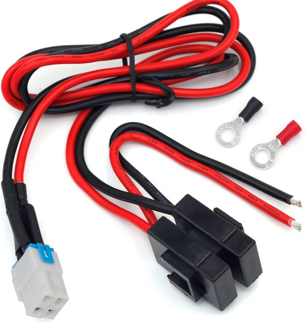 High Quality 4-pin 12AWG DC Power Supply Cable for Yaesu Radio FT-450D FT-891 FT-991-A FT950 FTDX-1200 TS-480 TS-590SG TS-890s