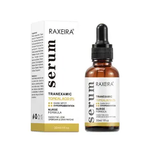 Private Label Brightening Dark Spot Remover Hyperpigmentation Traitement Niacinamide 5% Tranexamic Acid Face Serum 5%