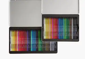 Profesyonel kaliteli woodelss renkli kalemler özel logo