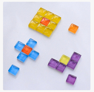 Glue Down Square Tiny Mosaic Tile Hobbies Children Handmade Crystal Craft for Bathroom Kitchen Home Decoration DIY Art Project - Product Image 6