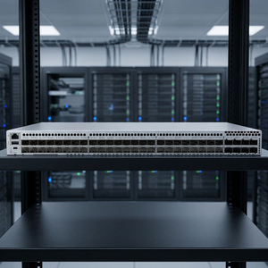 สวิตช์ SAN ไฟเบอร์แชนแนลประสิทธิภาพสูง 64G Gen7 64 พอร์ต SFP+ SFP-DD พอร์ตตามความต้องการ สำหรับศูนย์ข้อมูล สวิตช์ FC รุ่น G730 - Product Image 2