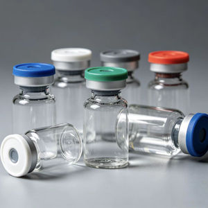 Flacon en verre transparent stérile de 10 ml pour pharmacie - Product Image 2