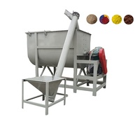 Mélangeur à ruban à double hélice 200kg Mélangeur de poudre sèche Mélangeur de poudre acrylique Mélangeur de ciment colle carrelage mortier adhésif