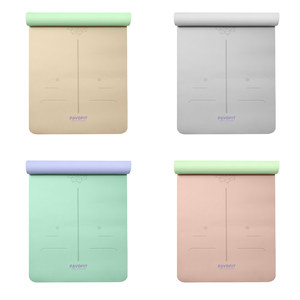 Échantillon gratuit Ensemble de tapis de <span class=keywords><strong>yoga</strong></span> épais respectueux de l'environnement en TPE imprimé personnalisé Tapis de <span class=keywords><strong>yoga</strong></span> de voyage antidérapants de 7mm avec logo - Product Image 3