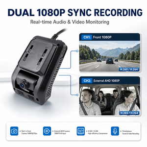 Cámara para Auto 4G con Doble Lente y WiFi, DVR con GPS, Doble <span class=keywords><strong>SIM</strong></span> 1080P, Grabador de Video con IA para Flotas, Supercondensador, Dashcam M16 - Product Image 3