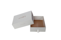 Échantillon gratuit Boîte de papier rigide ondulé de qualité supérieure avec logo personnalisé Boîte cadeau carrée imprimée UV pour les bijoux et l'emballage de sérum pour les soins de la peau