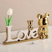 Décoration de Noël en céramique blanche faite à la main, design moderne, pour la maison, accessoires de chambre, fête, NOUVEAU