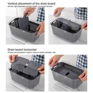 <span class=keywords><strong>Mandoline</strong></span> multifonction 22-en-1 : Trancheuse, Hachoir, Râpe à Carottes avec Panier de Drainage et Poignée - Product Image 5