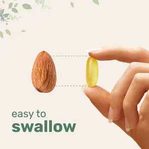 Омега-3 из дикой глубоководной рыбы в капсулах, ежедневная поддержка здоровья суставов и сердца для взрослых, 60 капсул - Product Image 4