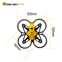 DarwinFPV CineApe20 - Marcos de Fibra de Carbono para Drones Whoop de 2 Pulgadas