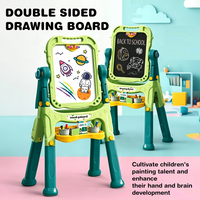 Pizarra Magnética de Doble Cara de Plástico ABS, Surtido Educativo para Tiendas de Regalos