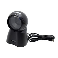 Escáner de Códigos QR 2D Omnidireccional de Alta Calidad, Escaneo Automático, USB, de Escritorio, en Stock para Supermercados