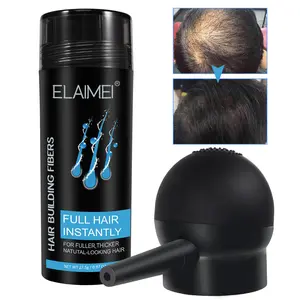 ELAIMEI Diskon Besar-besaran Serbuk Serat Rambut untuk Aplikator Semprot Rambut dan Rambut Tebal