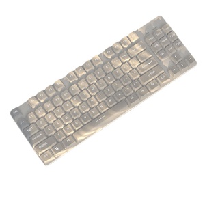 2.4G không dây Bluetooth Ba chế độ bàn phím cơ và chuột đặt 87 phím tất cả các phím là ánh sáng trắng ấm không xung đột - Product Image 1