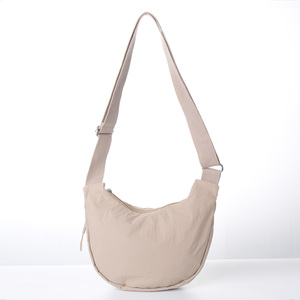 Thiết Kế Phong Cách Lưỡi Liềm Crossbody Túi Tái Chế Bánh Bao Túi Rộng Rãi Hobo Cho Phụ Nữ Người Đàn Ông Đi Du Lịch Hàng Ngày Sling Vai Túi Tùy Chỉnh - Product Image 2