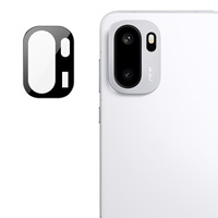 Film de protection d'objectif d'appareil photo en verre trempé transparent noir 9H HD pour OnePlus 15 / Ace6 / 6T / Turbo 6 6V