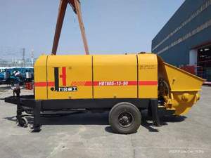 China Manufacturer JIUHE High Output and Efficiency Quick Setup HBT60s 13 90 Electric Trailer <b>Concrete</b> Pump - Product Image 2