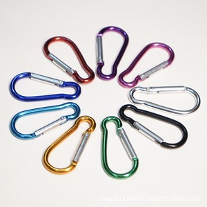 Mousqueton en alliage d'aluminium en forme de gourde, crochet à dégagement rapide de 8mm pour la randonnée, clip pour bouteille d'eau, utilisation universelle - Product Image 2