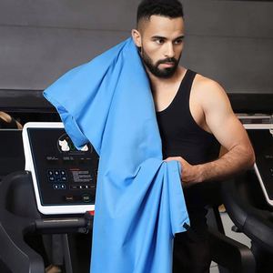 Toalla de Viaje de Microfibra Antimicrobiana Ecológica con Logotipo Personalizado OEM, Toalla Deportiva de Secado Rápido Súper Absorbente para Gimnasio y Natación - Product Image 4