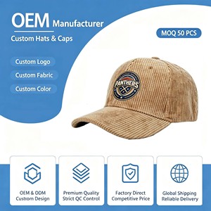 Custom 100% Cotton 6-Panel Baseball Hat Embroidery Fitted <b>Plain</b> Sports Baseball <b>Caps</b> Curved Brim Adjustable <b>Caps</b> & Hats - Product Image 1