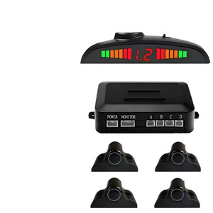 Radar de recul 24V <span class=keywords><strong>pour</strong></span> camions, bus, excavatrices et véhicules de construction, installation sans perçage, sonde suspendue avec alerte vocale en temps réel - Product Image 2
