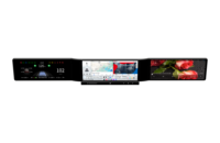 Autoradio Android 12,3 pouces à triple écran pour Vietnam Tram LIMO, écran tactile universel avec Qualcomm Carplay multifonctionnel