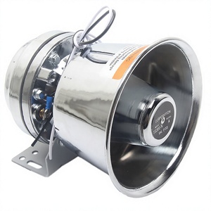 แตรรถยนต์สแตนเลส 12V 3 โอห์ม แตรเตือนภัยอเนกประสงค์ ลำโพงรถยนต์ 200W 400W 600W ทวีตเตอร์ - Product Image 4