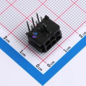 43045-6AWS Wire-to-Board Pin Header Bent Lead Through Hole,P=3mm Connector 2x3P 3mm Right Angle Insert 6P - Product Image 1