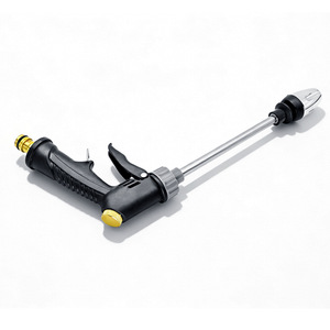 High Pressure Water Gun With Adjustable Pressure Multi Nozzle Design For Car And <b>Floor</b> <b>Cleaning</b> - Product Image 1