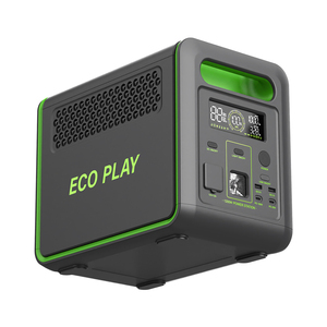 Ecoplay 1024Wh สถานีพลังงานแบบพกพา1200W, แบตเตอรี่แพ็คพลังงานแสงอาทิตย์ MPPT ไฟฉายพอร์ต RV สำหรับการตั้งแคมป์ถนนการเดินทางฉุกเฉินใช้ในบ้าน - Product Image 1