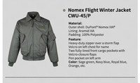 Blouson de pilotage Nomex