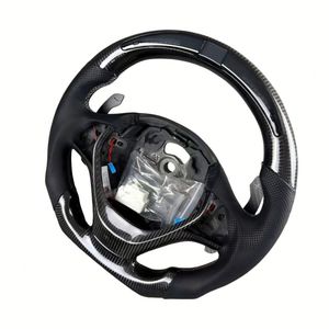 Accesorios Interiores para Automóviles Personalizados, Volante de Fibra de Carbono LED para <span class=keywords><strong>BMW</strong></span> F30 F32 F35 F10 F20 F07 F01 E46 E60 E90 M3 M4 M5 <span class=keywords><strong>M7</strong></span> - Product Image 2