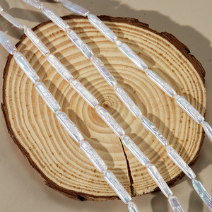 Bán Buôn 5*20 Mm Ngọc Trai Ánh Sáng Mạnh Mẽ Tự Nhiên Nước Ngọt Baroque <span class=keywords><strong>Keshi</strong></span> Ngọc Trai Hình Chữ Nhật Tự Làm Đồ Trang Sức Phụ Kiện - Product Image 4