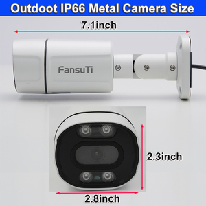 Fansu AHD 2MP Analog máy ảnh Kim Loại Nhà ở ngoài trời IP66 không thấm nước Bullet <span class=keywords><strong>CCTV</strong></span> <span class=keywords><strong>Camera</strong></span> 1080P an ninh máy ảnh Đối với trang chủ - Product Image 6