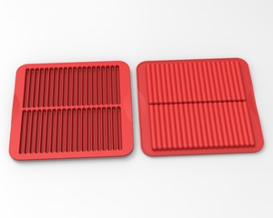 Moule à biscuits en silicone de qualité alimentaire en forme de doigt pour bricolage Moule à biscuits pour barres de céréales Moule à biscuits pour bâtonnets de cuisson Tapis de cuisson antiadhésif - Product Image 6