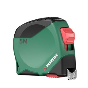 Cinta Métrica de Acero de Alta Calidad BISON Professional de <span class=keywords><strong>Dos</strong></span> Caras, Material ABS, Herramienta de Medición Imperial/Métrica/5 <span class=keywords><strong>Metros</strong></span> - Product Image 1