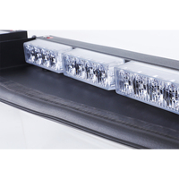 Barra de luz estroboscópica de emergencia para asesor de tráfico, advertencia, seguridad, parabrisas Interior, luces de tablero, montaje dividido en cubierta, SL8A-V